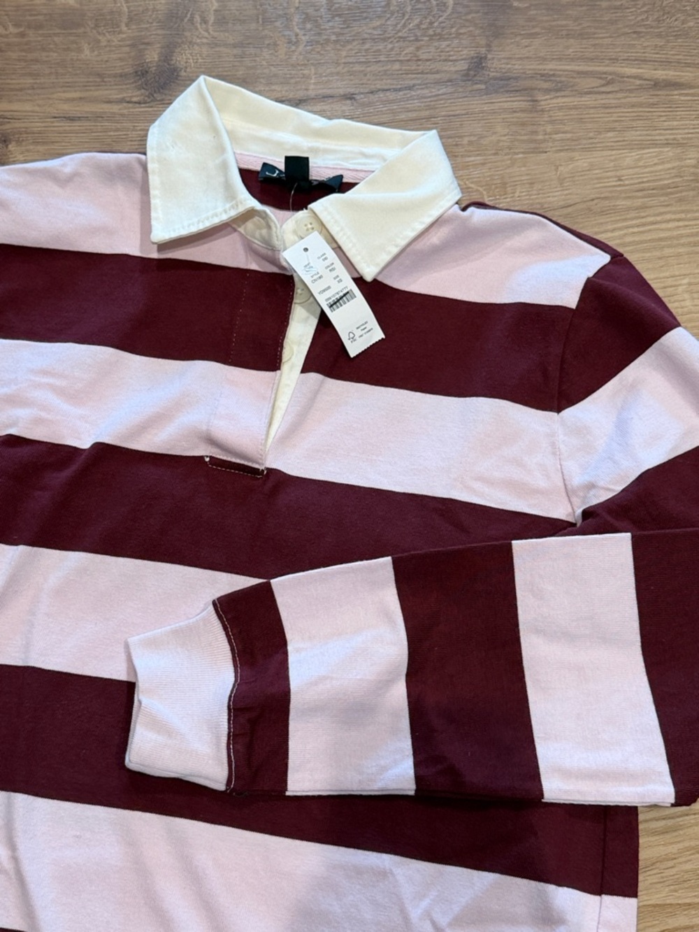 J Crew New premium-weight classic rugby shirt - Picture 4 of 5